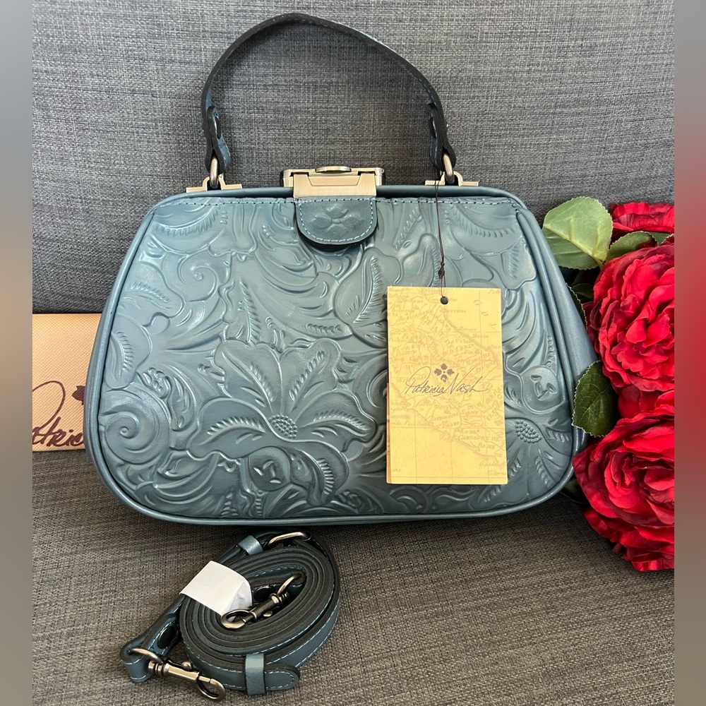 NWT PATRICIA NASH GRACCHI SATCHEL CROSSBODY BAG